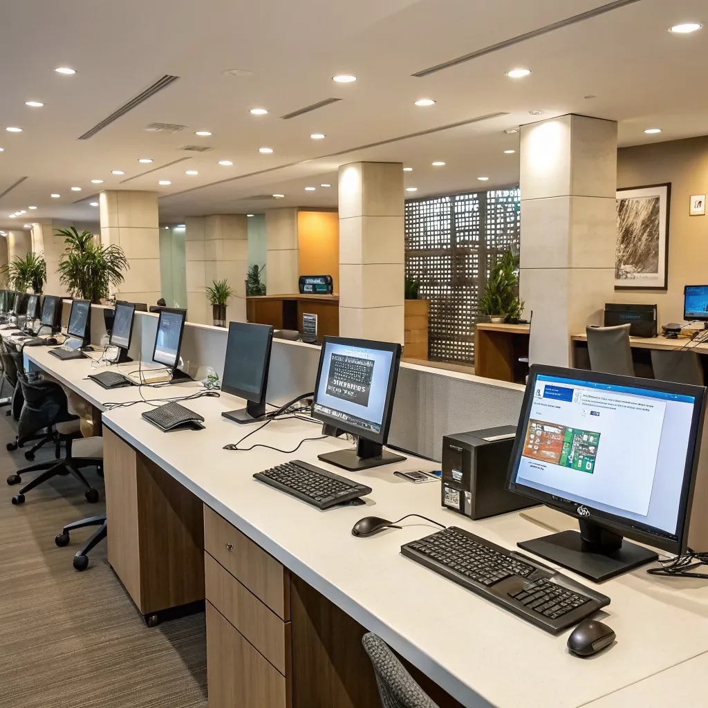 Ready PC Stations Interior